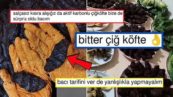 Tarifini Ver de Yapmayalım: Bitter Çikolata Rengindeki Çiğ Köftesiyle Görenlerin Midesini Yakan Kullanıcı