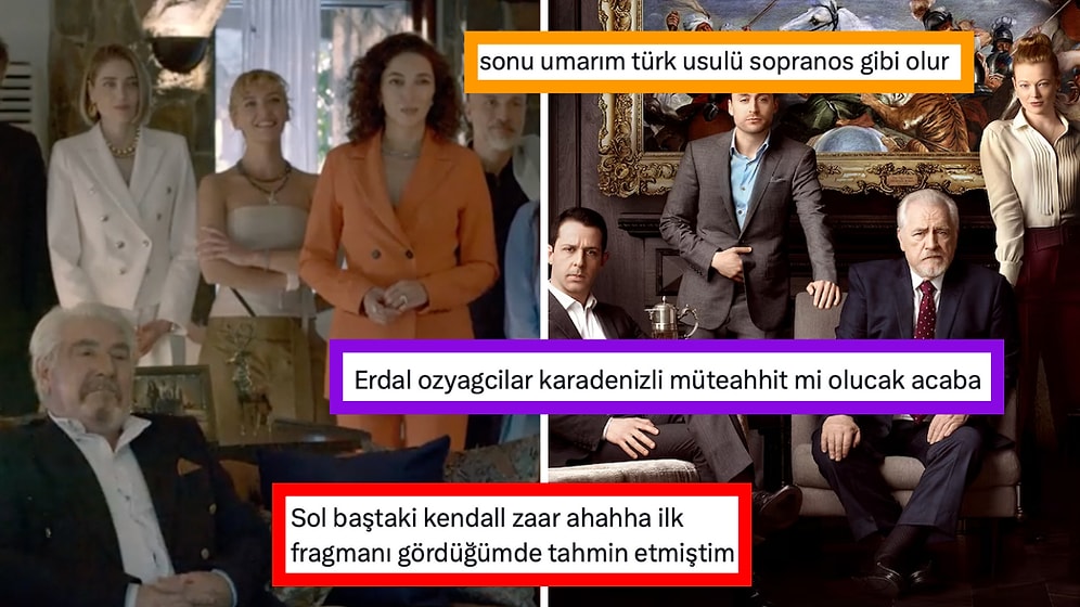 Bir X Kullanıcısı ATV'nin Yeni Dizisi Holding'i Succession'a Benzetince Goygoy Konusu Oldu