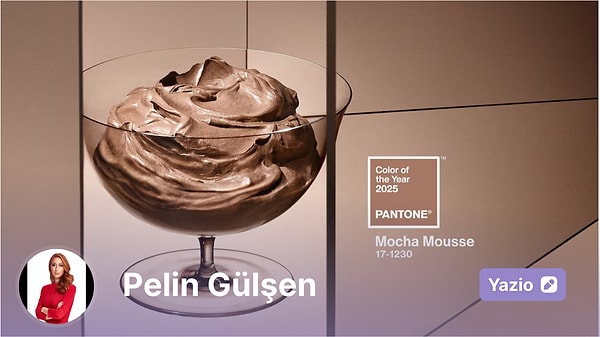 Pantone 2025 Yılının Rengini Açıkladı! 'Mocha Mousse' - (Moka Mus)