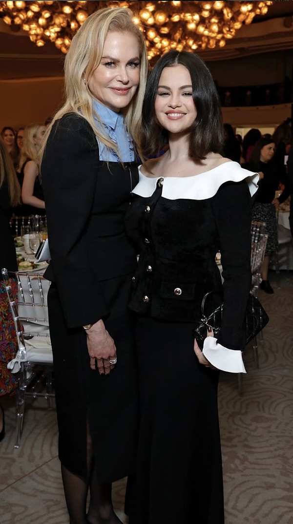 Selena Gomez ve Nicole Kidman