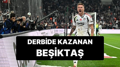 Ligde Yaralı Beşiktaş, Derbide Fenerbahçe'yi 1-0 Yendi