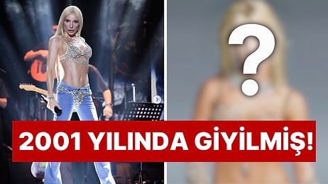 2001 Yılında Britney Spears Giymiş: Gülşen'in Sıra Dışı Sahne Kombininin İlham Kaynağı Belli Oldu!