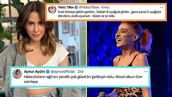 Ünlü isimlerimiz Instagram hesaplarından kimi zaman özel hayatlarını kimi zaman işlerini paylaşıyor. Ancak bazen anlatmak istedikleri için Instagram yetersiz kalıyor. İşte orada devreye Twitter (X) giriyor. Biz de Instagram'ı aşıp derdini Twitter'dan anlatmaya ant içmiş ünlülerin tweetlerini sizler için derledik. İşte Instagram'ı aşıp derdini Twitter'da da (X) anlatmaya ant içen ünlülerin bu hafta attıkları en ilgi çeken tweetler!