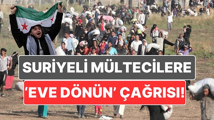 Suriye Milli Ordusu'ndan Mültecilere "Vatanınıza Dönebilirsiniz" Çağrısı!