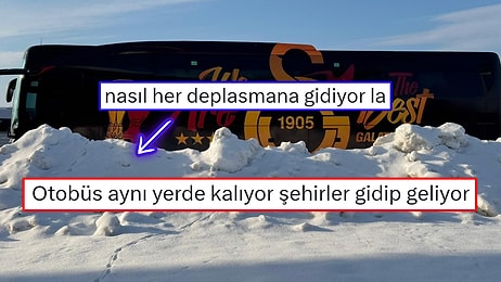 Galatasaray Takım Otobüsünün Hızına Yetişemeyenlere Gelen Birbirinden Komik Yanıtlar