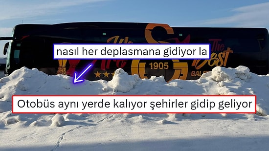 Galatasaray Takım Otobüsünün Hızına Yetişemeyenlere Gelen Birbirinden Komik Yanıtlar