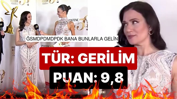 Pantene Altın Kelebek İçin Aynı Tasarımcıya Elbise Diktiren Özge Borak ve Sunucu Hem Rezil Oldu Hem Gerildi!