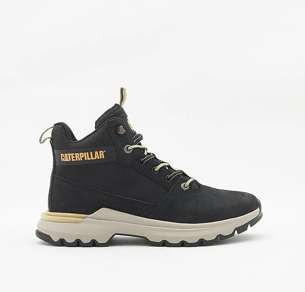 Caterpillar Colorado Sneaker Erkek Siyah Deri Bilekli Bot