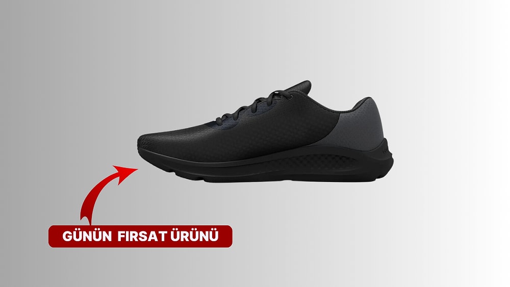 Günün Fırsatı: Çok Satanlar Listesinin Yıldızı Under Armour Charged Pursuit 3 Koşu Ayakkabısı İndirimde!