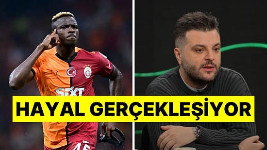 Candaş Tolga Işık'tan Galatasaray Taraftarına Osimhen Müjdesi!