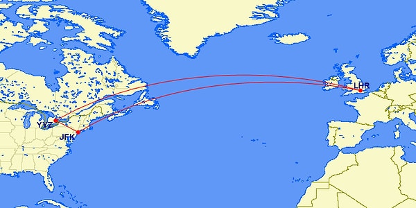 Bu nedenle "North Atlantic Organized Track System" (NAT OTS) adı verilen özel bir rota sistemi kullanılıyor. Sistem, uçaklar arasında yeterli mesafenin korunmasını sağlıyor ve güvenli bir uçuş ortamı yaratıyor.