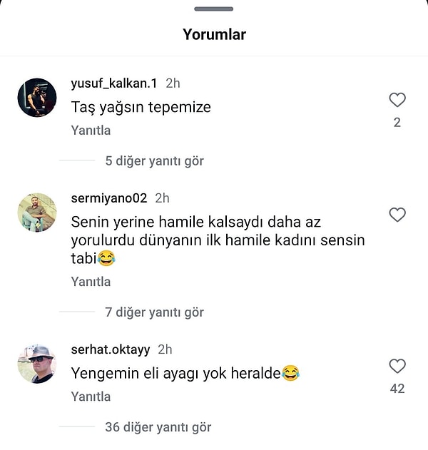 Bol bol aşağılama mevcut.