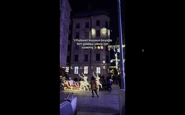 Beyoğlu'nun o rengarenk görüntüsü beğeni topladı.