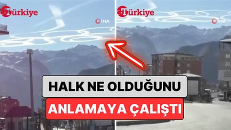 Halk Kendi Kendine Fikir Yürüttü: Hakkari'de Yolcu Uçaklarının Yaptıkları Uçuş Manevraları Dikkat Çekti