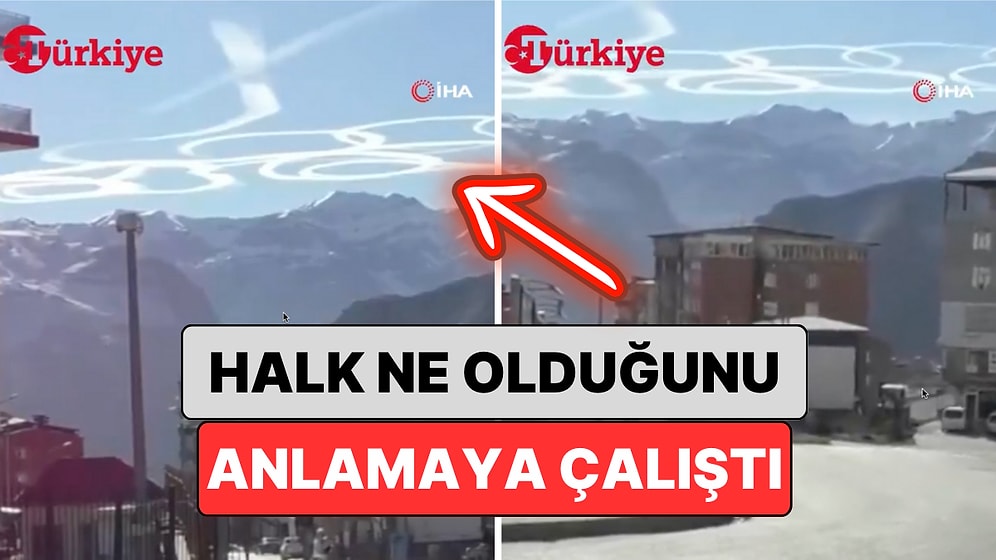 Halk Kendi Kendine Fikir Yürüttü: Hakkari'de Yolcu Uçaklarının Yaptıkları Uçuş Manevraları Dikkat Çekti