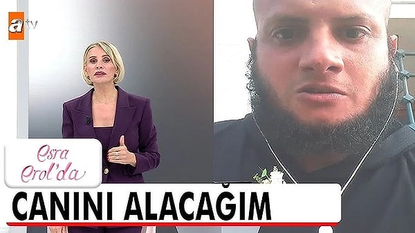 14. Esra Erol'da programında TikTok Mehdisi Mustafa Çabuk, 15 müridiyle beraber tutuklanmıştı. Bunun üzerine Çabuk'un müridlerinden Hasan isimli şahıs, Esra Erol'u tehdit eden bir video yayınladı. Esra Erol bu sene yaptığı yayınlar nedeniyle canıyla tehdit edildi.