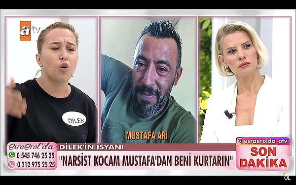 30. Esra Erol'a eşinin çocuklarına kötü davrandığını söyleyerek başvuran Dilek Hanım, yayında ortaya çıkanların ardından herkesi şok etti. Emniyet, bebeklerine alkol verdiği ortaya çıkan aile için stüdyoya geldi.