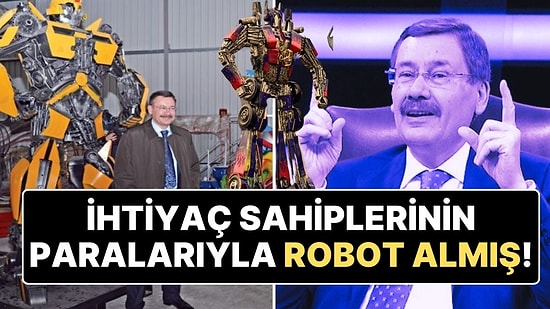 Melih Gökçek, Ankapark’taki Transformers'ları İhtiyaç Sahibi Ailelerin Hakkı Olan Sosyal Yardımlarla Almış!