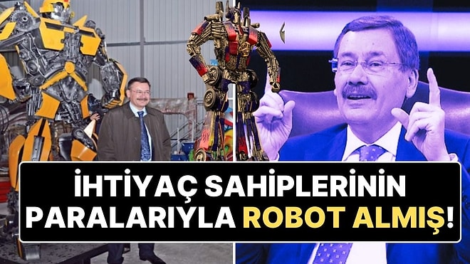 Melih Gökçek, Ankapark’taki Transformers'ları İhtiyaç Sahibi Ailelerin Hakkı Olan Sosyal Yardımlarla Almış!