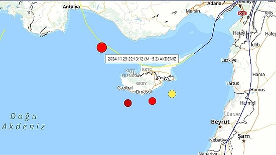 DAÜ DAUM Kıbrıs'ta Gerçekleşen Son Depremler ile İlgili Değerlendirmede Bulundu