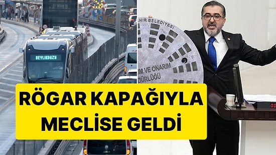 Ak Partili Vekil'den TBMM'de Rögar Kapaklı Protesto