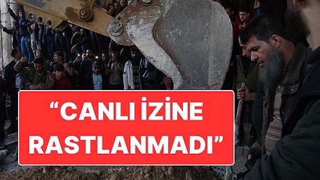 AFAD Sednaya’da Arama Yaptı: "Canlı İzine Rastlamadık"