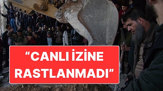 AFAD Sednaya’da Arama Yaptı: "Canlı İzine Rastlamadık"