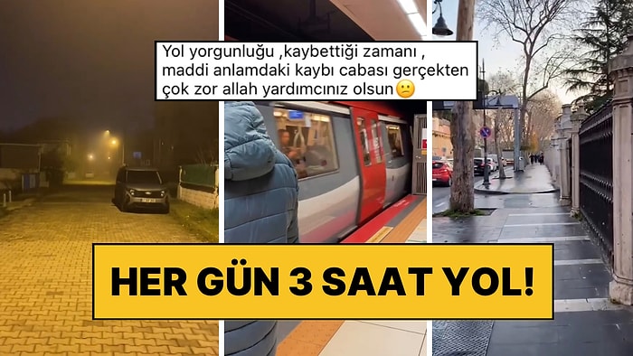 Her Gün Kocaeli Kartepe’den İstanbul Beşiktaş’a İşe Giden Çalışan Yolda Geçen 3 Saatini Paylaştı