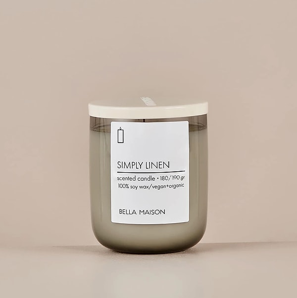 Bella Maison Simply Linen Soy Wax Mum