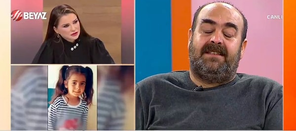 Duruşma öncesi Narin’in babası Arif Güran Beyaz TV’de Esra Ezmeci’nin programına konuk oldu.