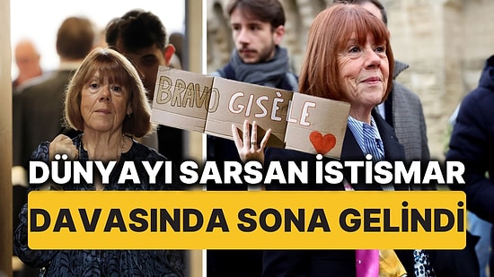 Fransa’daki Toplu Cinsel Saldırı Davasında Son Karar! Gisèle Pelicot'un Kocası ve Sanıkların Cezası Belli Oldu