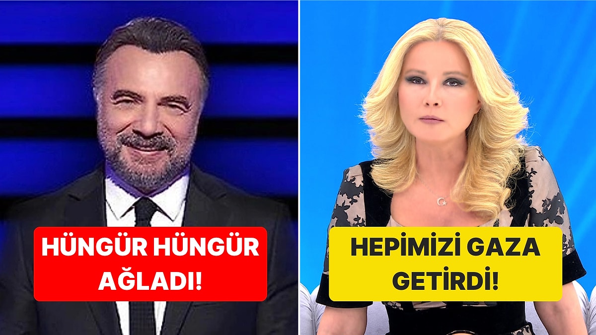 Milyoner'de Oktay Kaynarca'yı Ağlatan Sorudan Müge Anlı'da Fenomen Olan Konuğa TV Dünyasında Bugün Yaşananlar