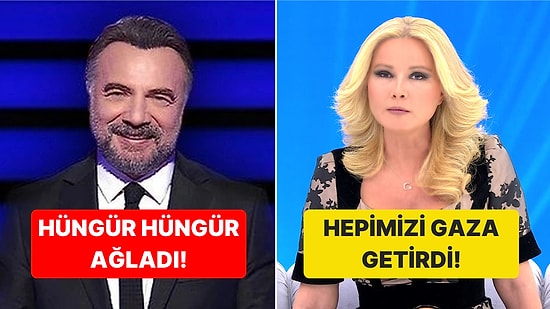 Milyoner'de Oktay Kaynarca'yı Ağlatan Sorudan Müge Anlı'da Fenomen Olan Konuğa TV Dünyasında Bugün Yaşananlar