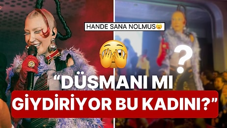 Sahne Kostümü İsyan Bayrağını Çektirdi: Hande Yener'in İlginç Tarzı Şarkıcının Stil Danışmanını Sorgulattı!