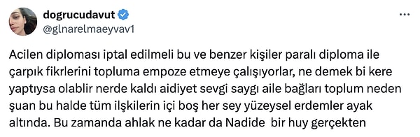 "Paralı diploma ile çarpık fikirlerini topluma empoze etmeye çalışıyor..."👇