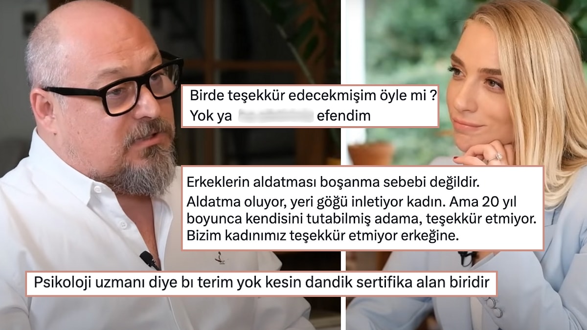 Erkeklerin Aldatmasını Boşanma Sebebi Görmeyen Psikolog Bir de "20 Yıl Aldatmayan Adama Teşekkür" Bekledi!