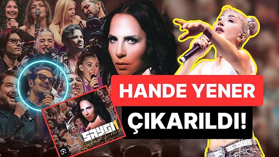 SAYGI1 Sertab Erener Gecesine Katılan Hande Yener Hem Videodan Hem de Afişten Kaldırıldı!