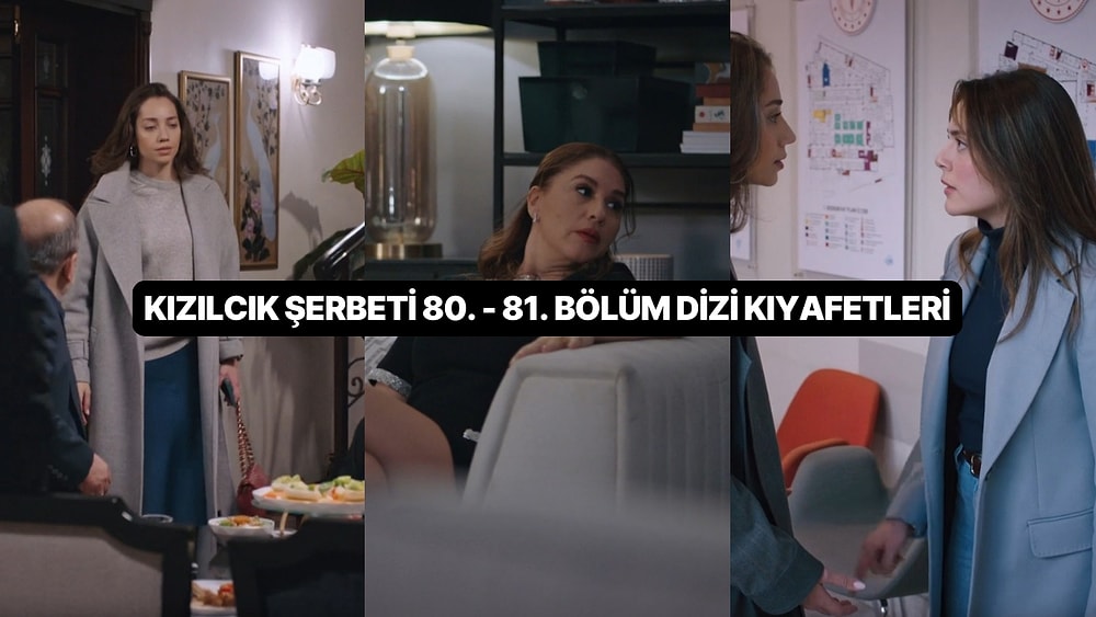 ''Pembe, Görkem'i Yaka Paça Evden Attı!'' Kızılcık Şerbeti 80. - 81. Bölüm Dizi Kıyafetleri ve Benzer Öneriler