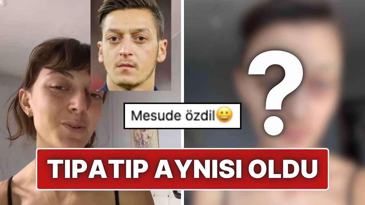 Mesut Özil'in İkiz Kardeşi Olabilir mi? Yaptığı Makyajla Ünlü Futbolcunun Tıpatıp Aynısına Dönüşen Genç Kadın