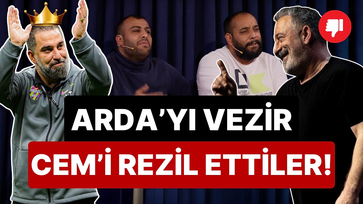 "En Pinti Ünlü Kim?": Waka Waka'cı Çalgı Çengiciler Arda Turan'ı Vezir, Cem Yılmaz'ı Rezil Etti!