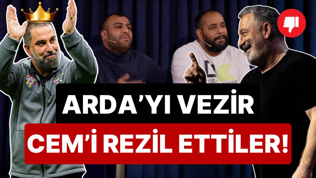 "En Pinti Ünlü Kim?": Waka Waka'cı Çalgı Çengiciler Arda Turan'ı Vezir, Cem Yılmaz'ı Rezil Etti!