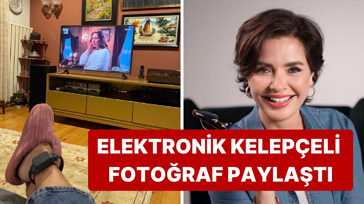 Ev Hapsi Cezası Alan Gazeteci Özlem Gürses Elektronik Kelepçeyle Fotoğraf Paylaştı