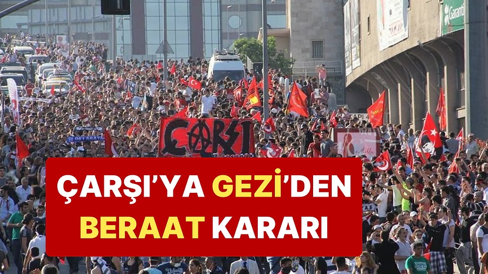 Gezi Parkı Davasında Yargılanan Çarşı'ya Savcı Beraat İstedi