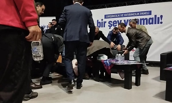 Ayakta durmakta zorluk çeken Nevzat Aydın sonrasında ambulansla kontrol amaçlı KTÜ Tıp Fakültesi Farabi Hastanesi’ne kaldırılarak tedavi altına alındı.