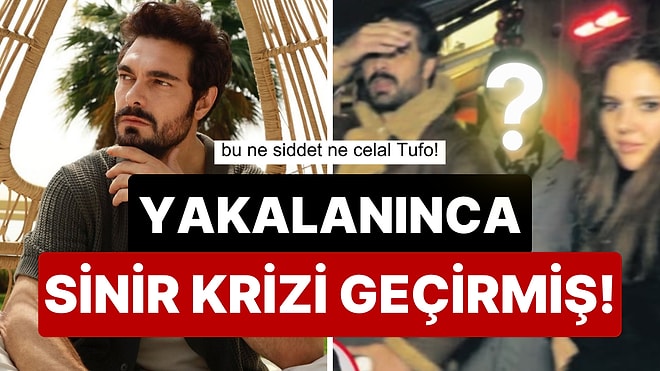 Hızlı ve Öfkeli Tufo: Rüya Coriç'le Yakalanan Halil İbrahim Ceyhan'ın Muhabirin Üzerine Yürüdüğü Ortaya Çıktı!