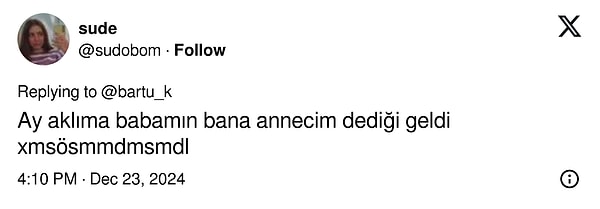 Ünlü ismin bu paylaşımı kısa sürede epey etkileşim aldı. Tweet'e gelen bazı cevaplar bu şekildeydi👇