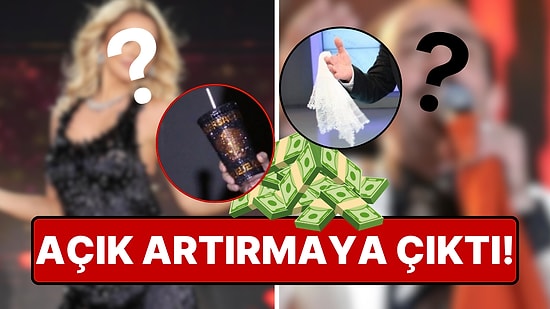 Hadise'nin Su Matarası ve Mustafa Keser'in Mendili 1 Milyon TL'ye Alıcı Buldu