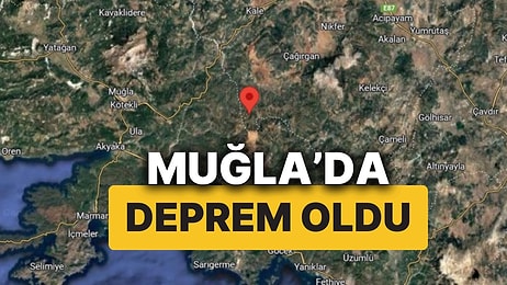 Muğla'da 4 Dakikada İki Deprem Oldu: AFAD Deprem Büyüklüğünü 3.9 Olarak Açıkladı