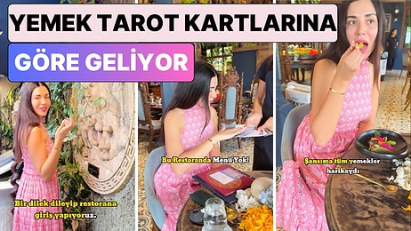 Bali'de Dilek Dileyerek Girilen ve Yemeklerin Tarot Kartına Göre Geldiği Bir Değişik Restoran