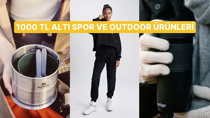 Bütçenize Uygun Seçeneklerle Spor ve Outdoor Aktivitelerinizi Daha Keyifli Hale Getirecek 1000 TL Altı Ürünler